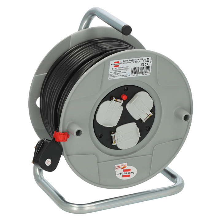 STANDARD AK 260 CABLE REEL 50M H05VV-F 3G1,5