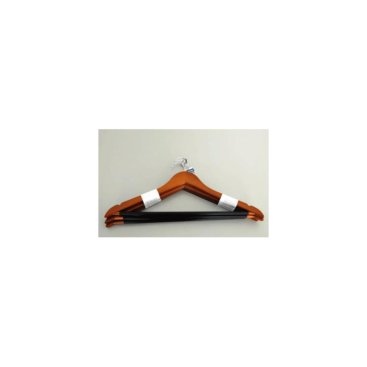 WOODEN CLOTHES HANGERS 3PCS