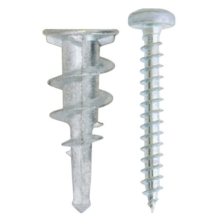 S/DRILLING PLUG 13X30MM+SCREW4X35MM 5PCS