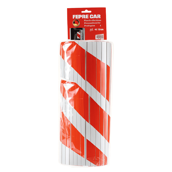 CAR PROTECTOR FOR CIRCULAR PILLAR REFLECTIVE 30X38X1,5CM