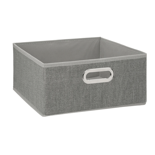 STORAGE BOX 31X15 CG LINEN