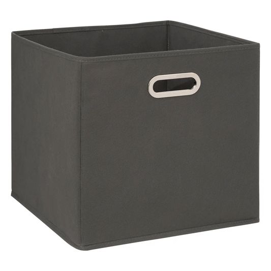 STORAGE BOX 31X31 DARK GREY