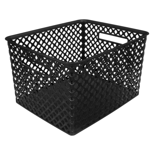 19L BASKET FOLK BLACK