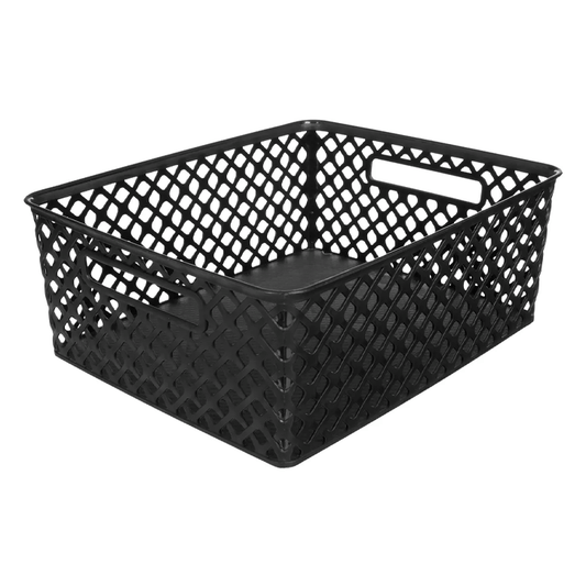 11L BASKET FOLK BLACK