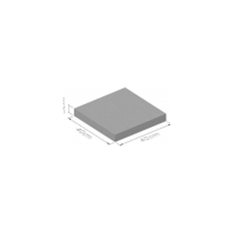 PAVING SLAB 400X400X35MM GREY