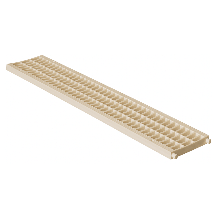 UPVC LIGHT DUTY CHANNEL GRID 100MM BEIGE