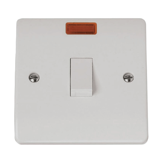 1 GANG D. P SWITCH 20A W/NEON