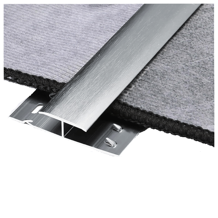 TILE CARPET TRANSITION STRIP MU-905 SILVER 365M