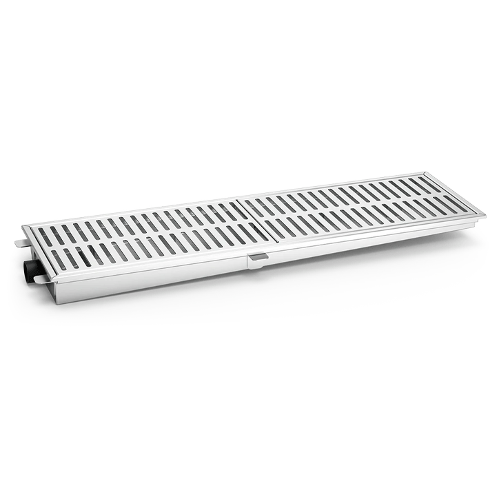 CHANNEL DRAIN ANTI-ODOUR 100X1000MM ?2" INOX