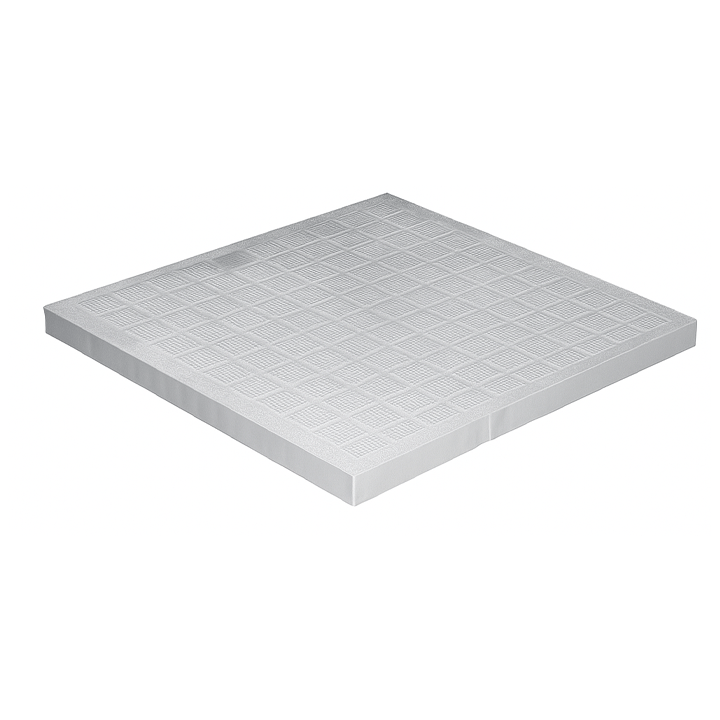 UPVC LIGHT COVER 250X250MM GREY