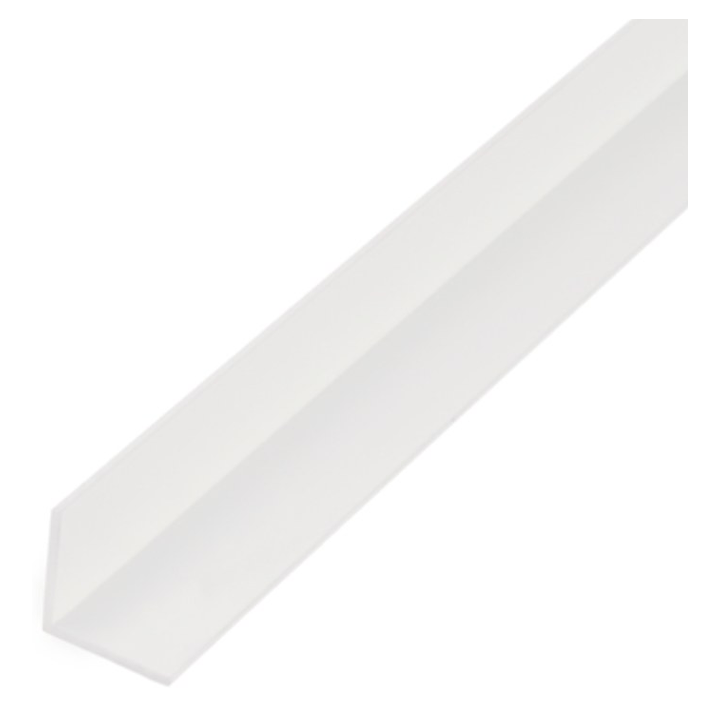 CORNER EQUAL SIDES 20X20MM WHITE 2M