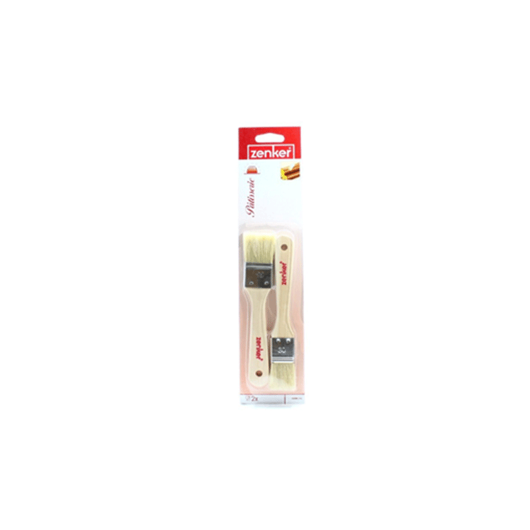 ZENKER 2 WOODEN PASTRY BRUSH FM42996