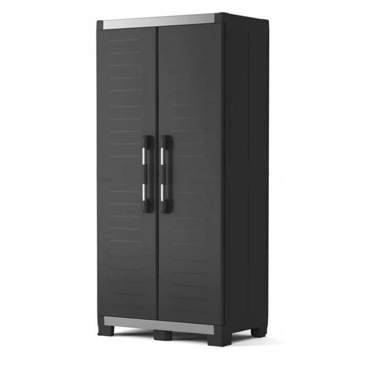 KETER XL GARAGE CABINET BLACK/ALUMINIUM