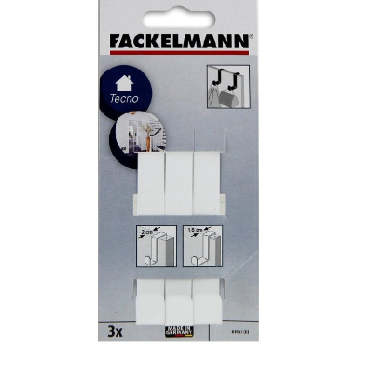 FACKLEMANN DOOR HOOKS 3 METAL FM61451