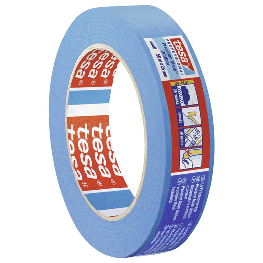 MASKING TAPE UV 25MMX50M BLUE