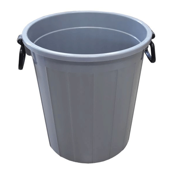 AGRICULTURE BASKET WITH HANDLES & HOLE GREY