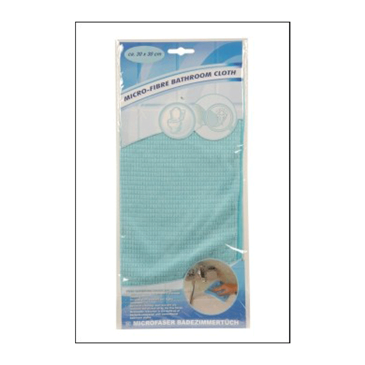 MICROFIBRE BATHROOM CLOTH