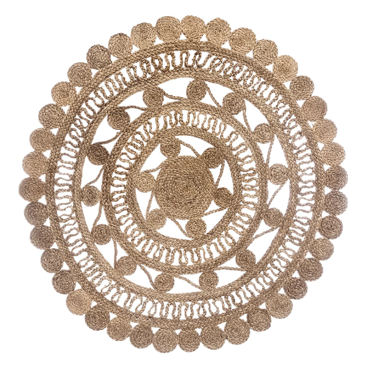 RUG JUTE LACE RITUAL D120