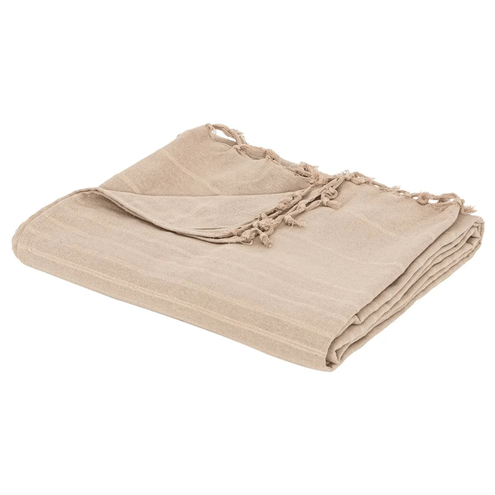 LINEN BEDSPREAD 160X220