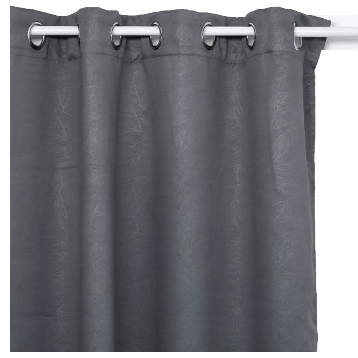 BLACKOUT EMB LEAF GR 140X260