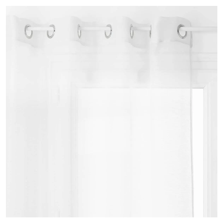 NET CURTAIN MOLY WHITE 135X240