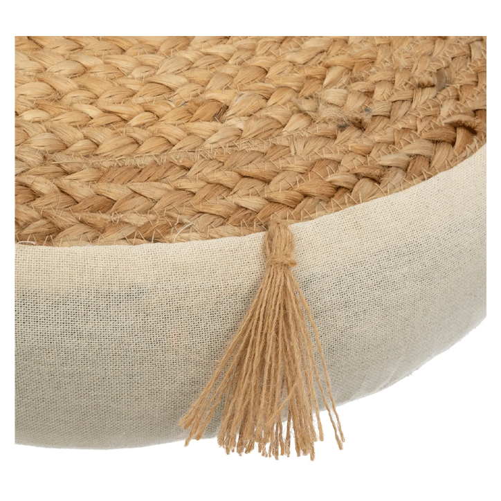 JUTE FLOOR CUSHION RITUAL D38X8