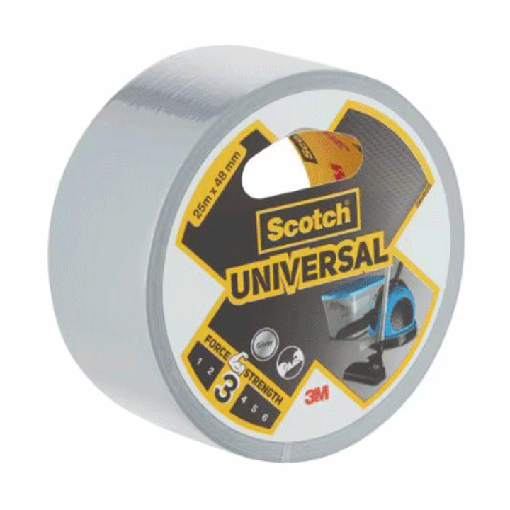 UNIVERSAL DUCT TAPES SCOTCH 48MMX25MM GREY