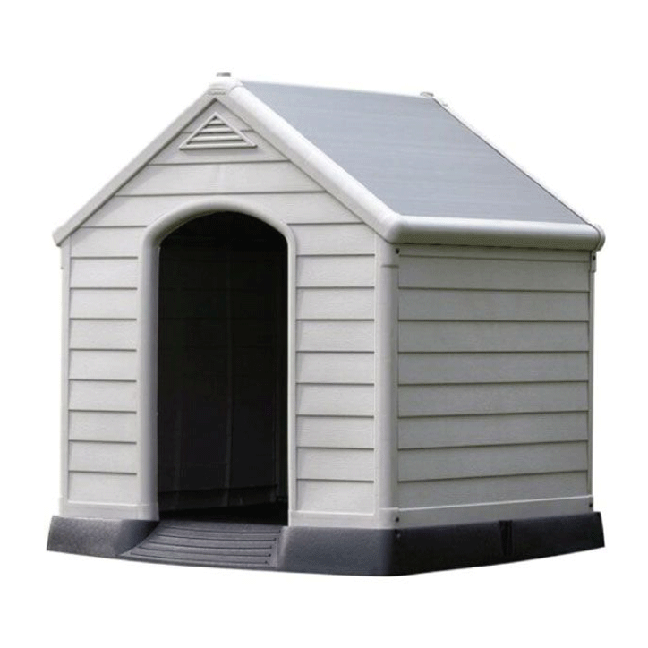 DOG HOUSE KETER STONE GREY