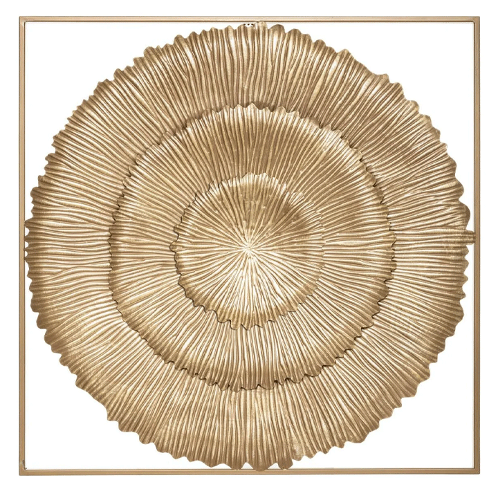 ΜΕΤΑΛΛΙΚΟ ΔΙΑΚΟΣΜΗΤΙΚΟ ΤΟΙΧΟΥ SOLEA 76X76CM