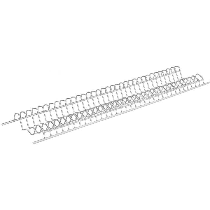 PLATE RACK 86.3CM CHROME