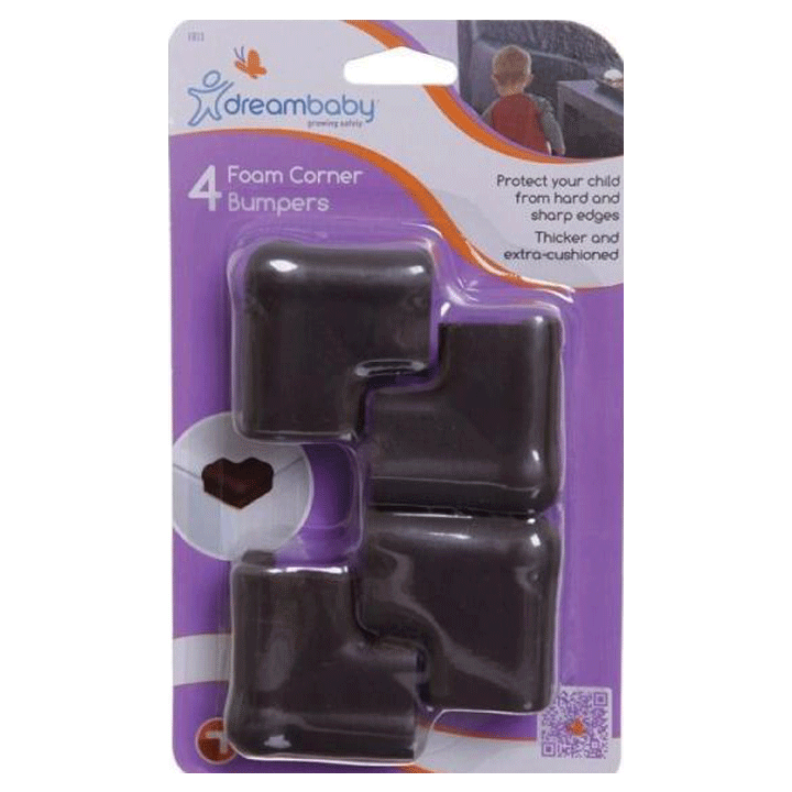 FOAM BUMPERS BROWN 4PCS