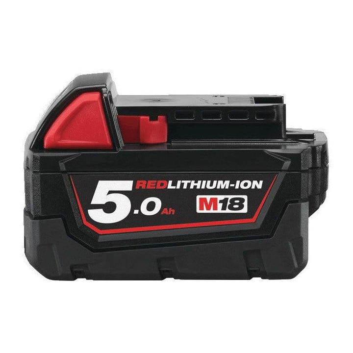 MILWAUKEE BATTERY Li-Ion 5.0AH M18B5