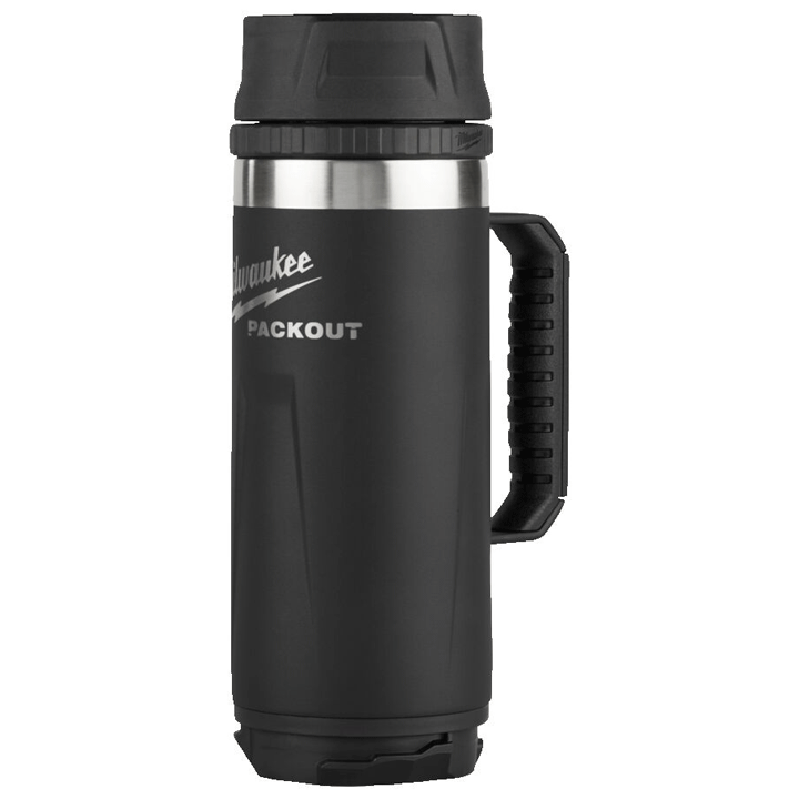 MILWAUKEE PACKOUT MUG 532 ML SIP LID BLACK