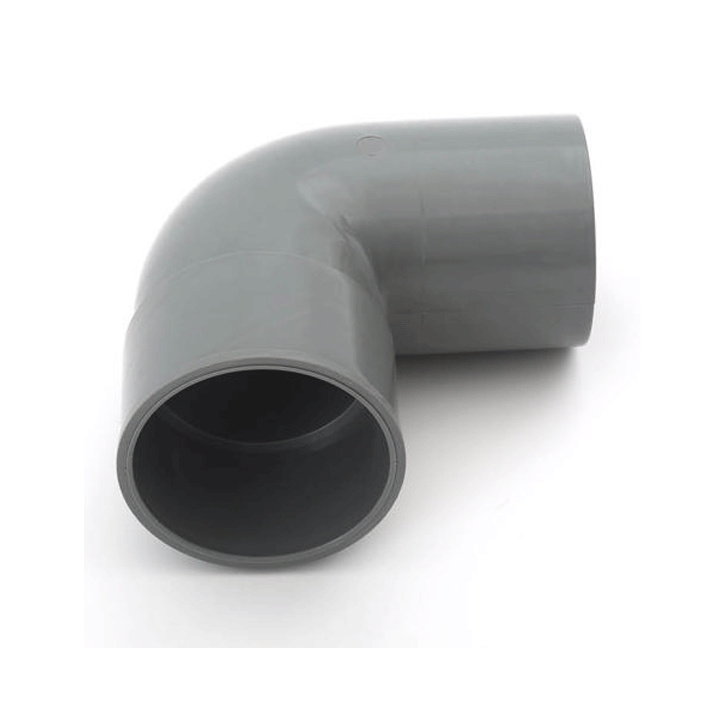 BEND UPVC MALE/FEMALE 110MM 90 DRAINAGE {LEMOS}
