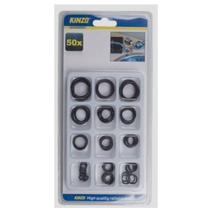 RING RUBBER 50PCS KINZO BL