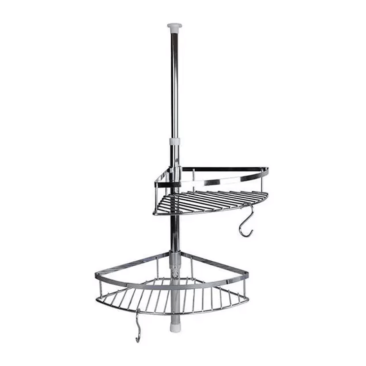KITCHEN RACK 23,5X23,5X32CM ADJUSTABLE HEIGHT 57-78CM CB SS