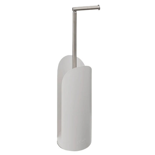 FLEXIBLE TOILET PAPER HOLDER WHITE