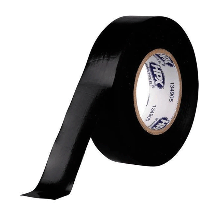 HPX INSULATING TAPE BLACK 19MMX20M