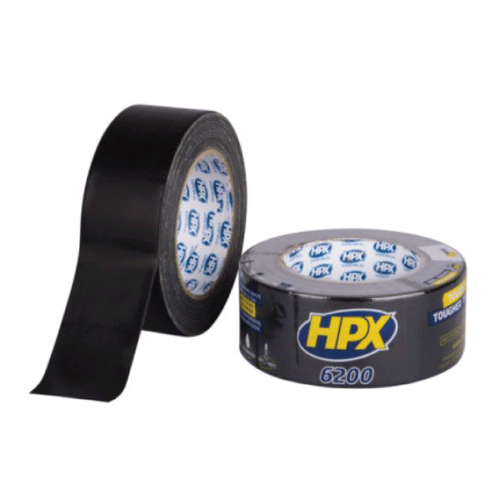 HPX DUCT TAPE BLACK 48MMX25M