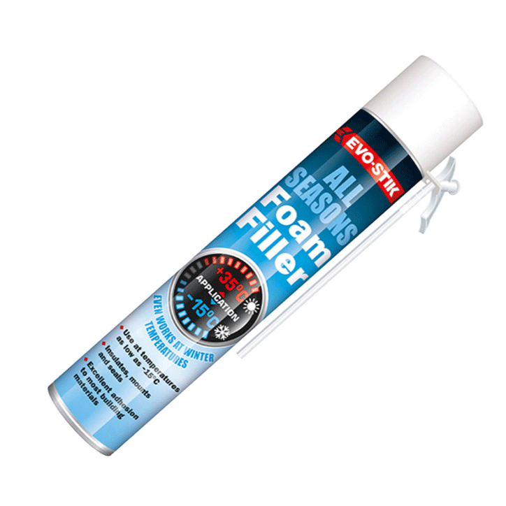 EVO-STIK ALL SEASONS FOAM FILLER SPRAY 750ML