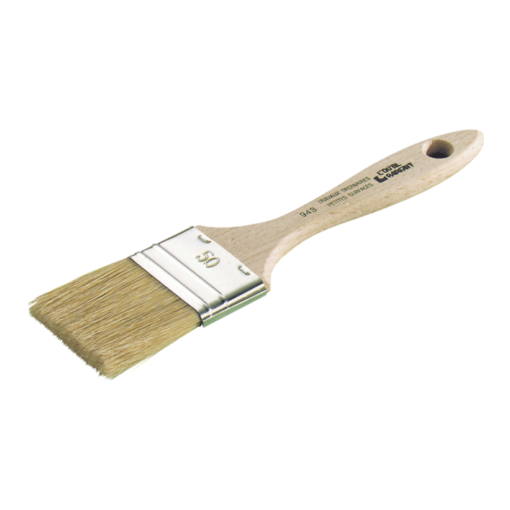PAINT BRUSH 943 20MM WOODEN HANDLE WHITE