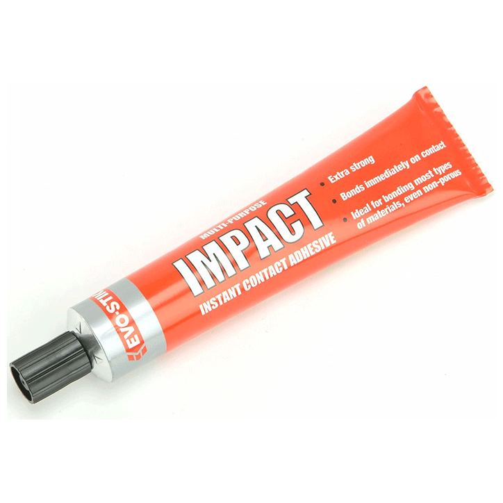 IMPACT ADHESIVE TUBE BOXED 65G EVOSTIK