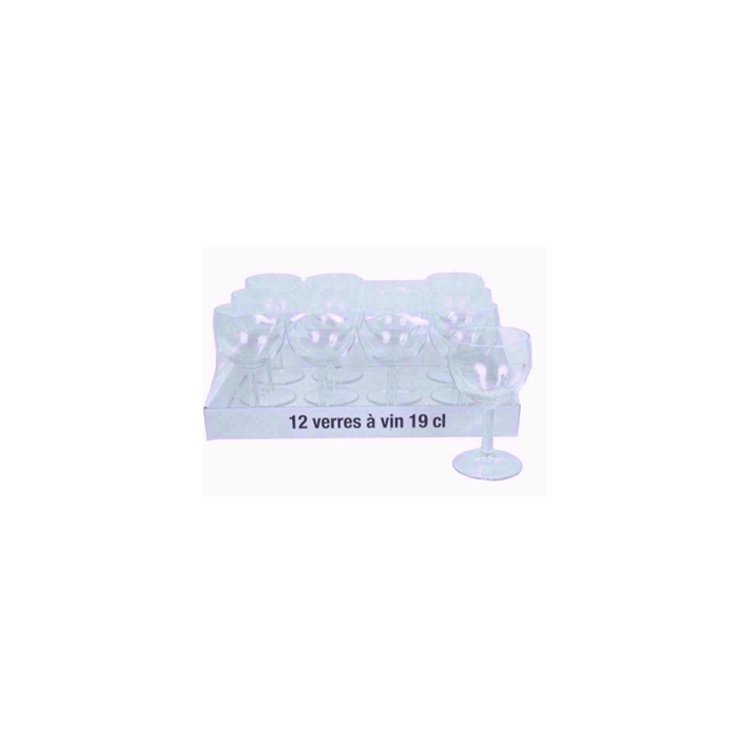 WINE GLASSES 12 19CL