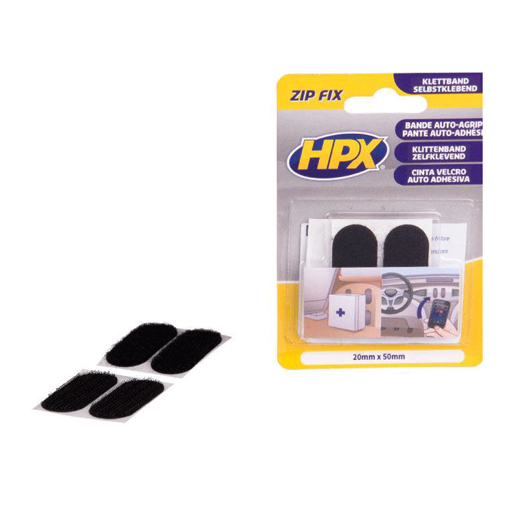 HPX ZIP FIX PADS 20MMX50MM BLISTER