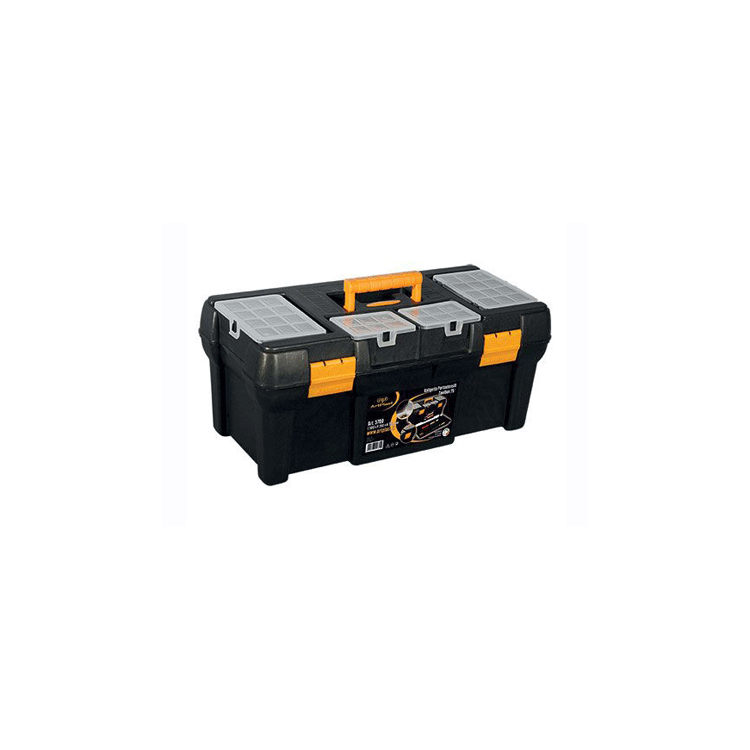PLASTIC TOOL BOX 23" 580X280X250MM WITH TRAY