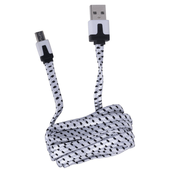 ΚΑΛΩΔΙΟ USB ΣΕ MICRO USB ΜΕ ΝΑΪΛΟΝ ΕΠΕΝΔΥΣΗ 2M