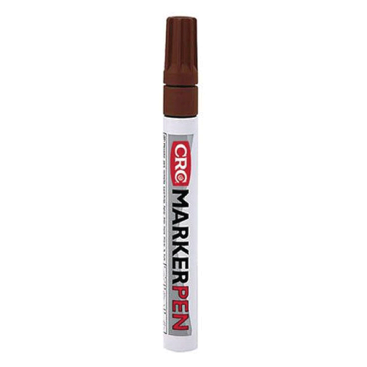 CRC MARKER PEN BROWN IND.