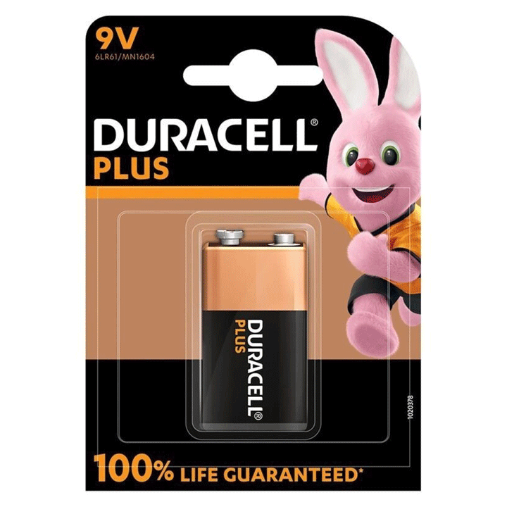 DURACELL MN 1604B 9VX1 SQUARE