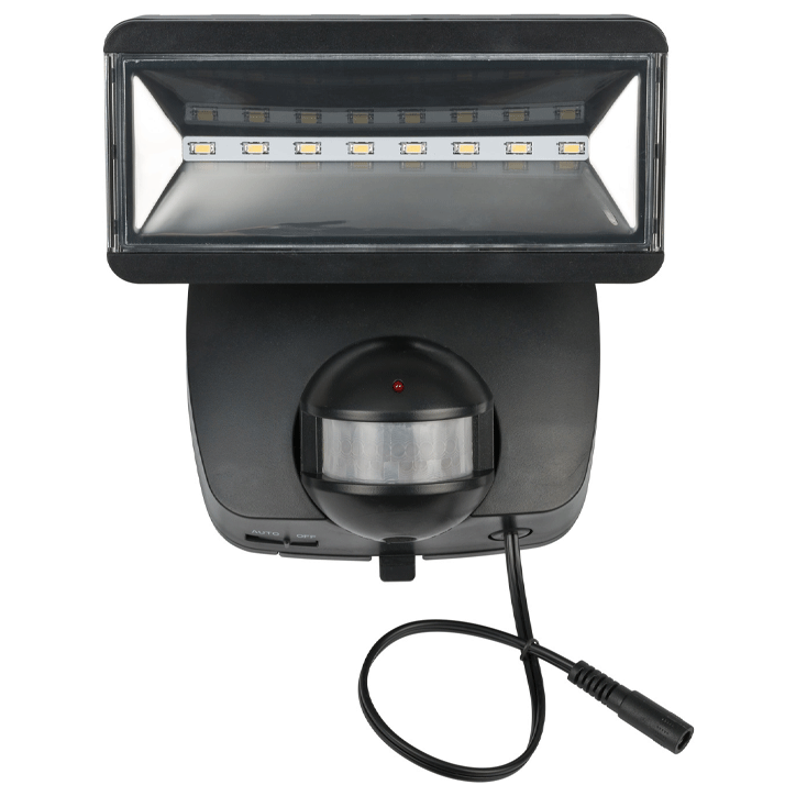SOLAR LED LIGHT SOL 800 IP44 WITH PIR SENSOR ANTHRACITE
