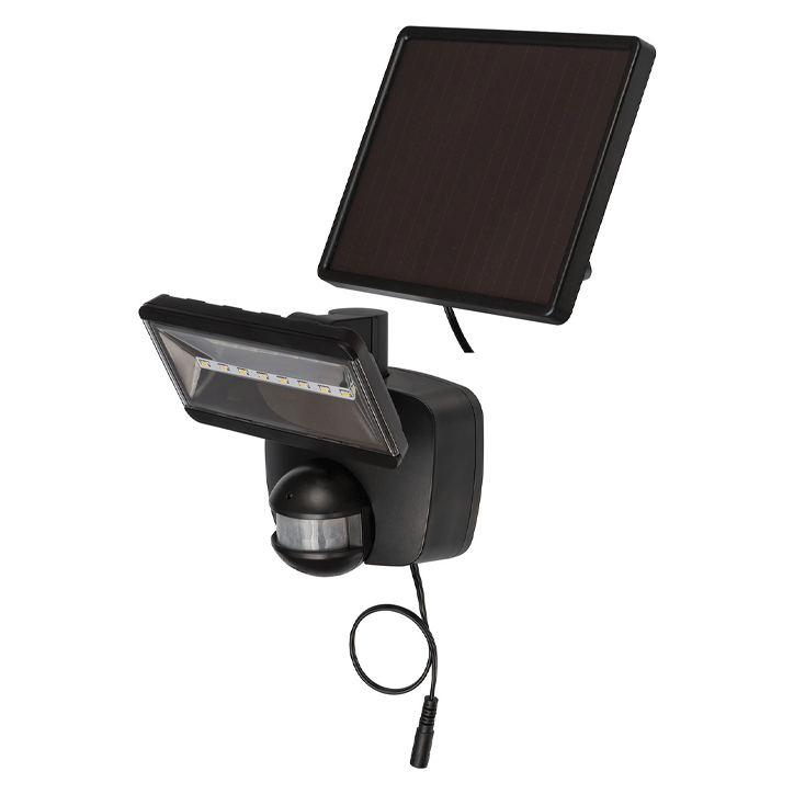 SOLAR LED LIGHT SOL 800 IP44 WITH PIR SENSOR ANTHRACITE